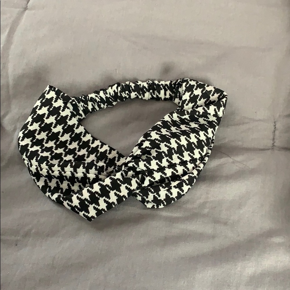 Houndstooth Headband Wrap